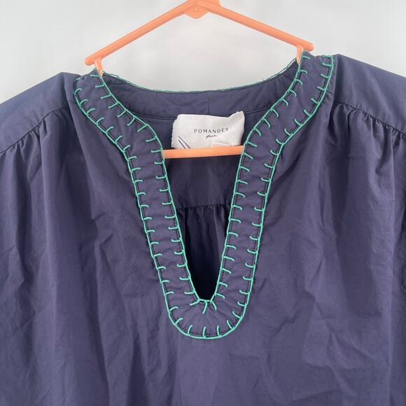 Pomander Place Navy Blue Maxi Dress - Picture 9 of 14